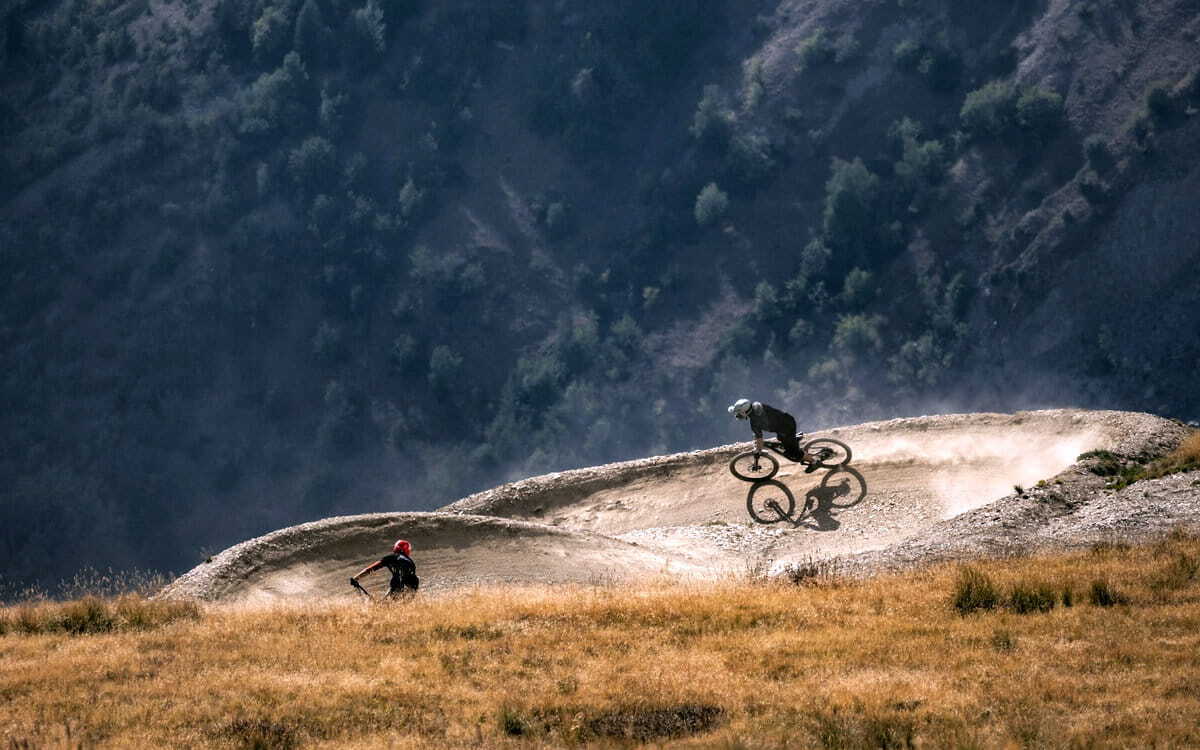 Trepidantes bajadas en bicicleta en Les Deux Alpes