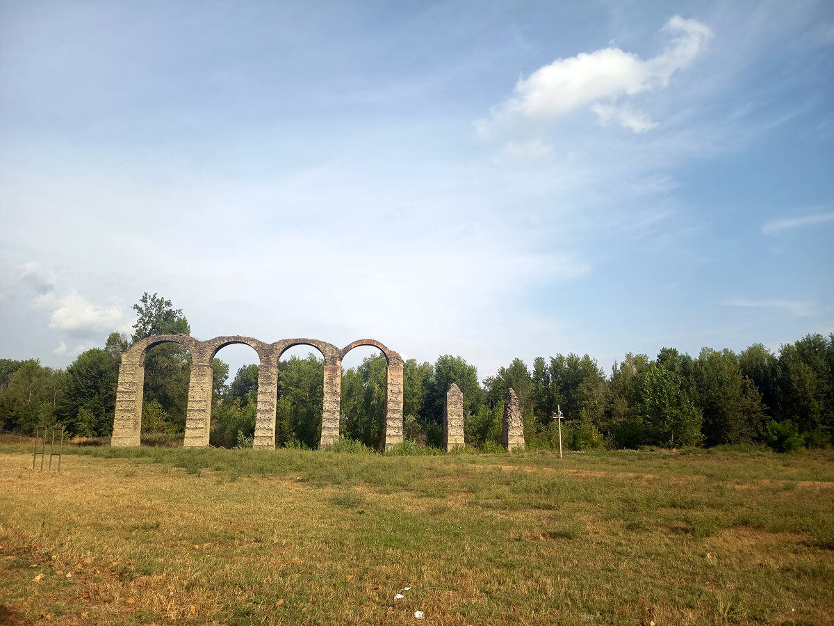 El acueducto romano de Acqui Terme