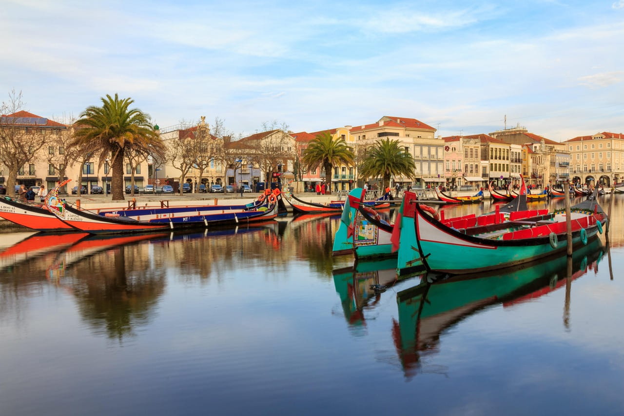 barcos en aveiro