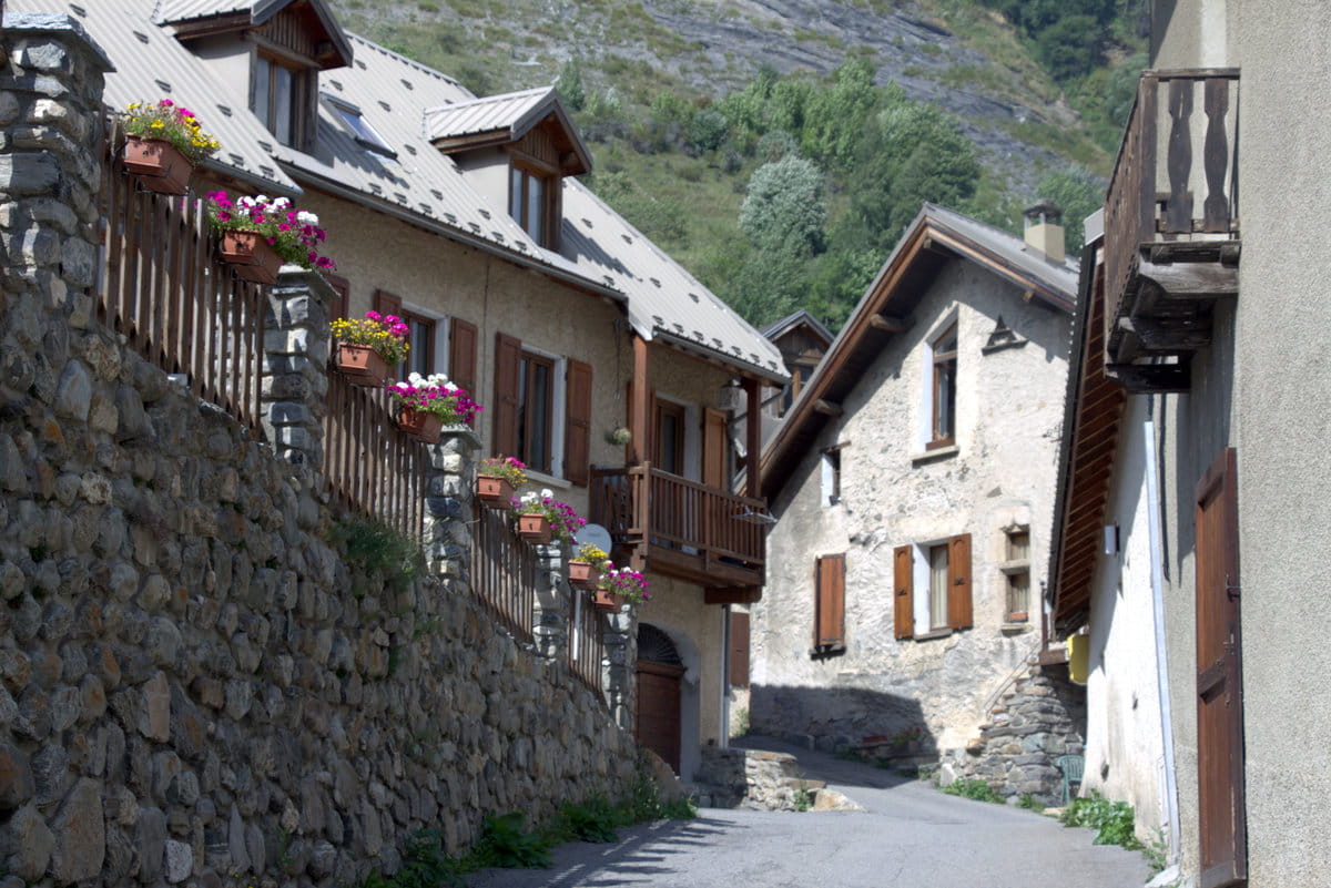 Paseando por las calles de La Grave