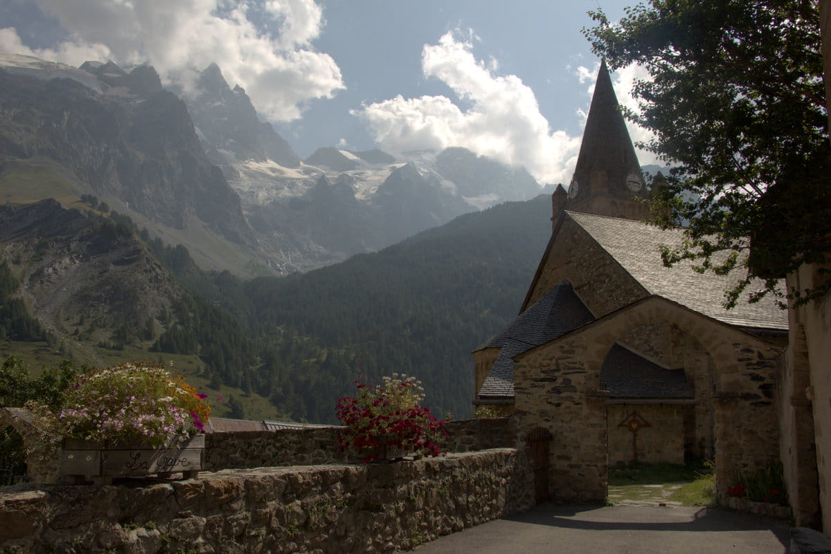 La iglesia de Notre-Dame-de-l'Assomption de La Grave