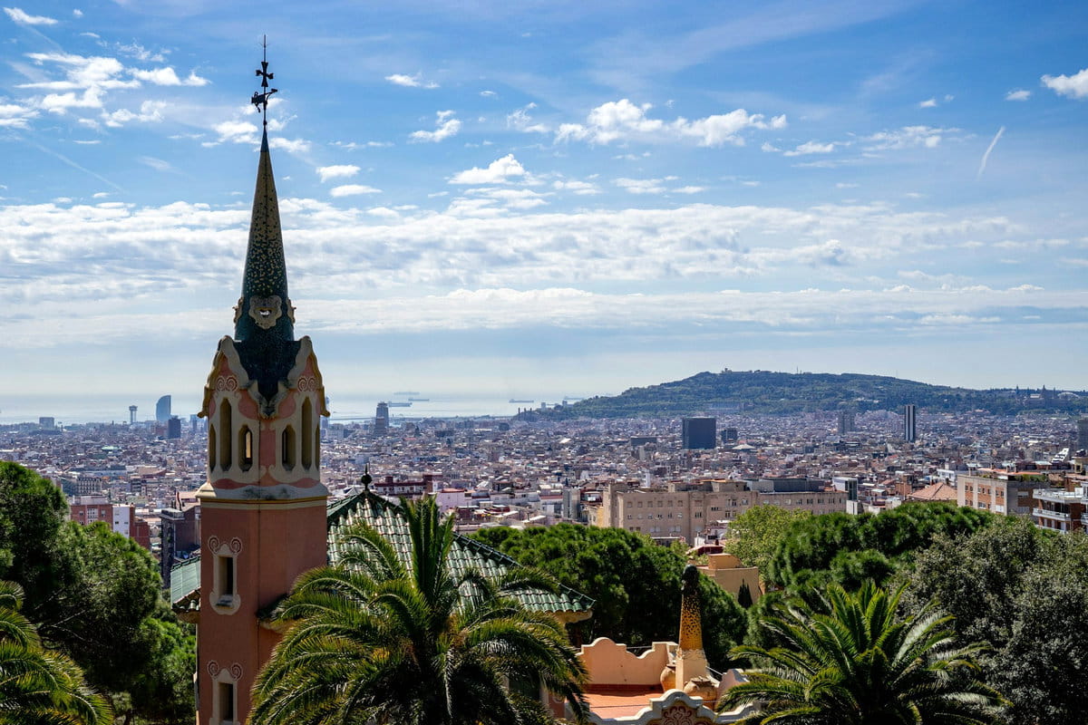 Vistas desde el Parc Güell