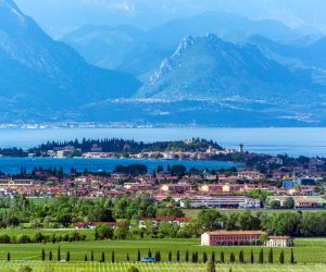 Vista panorámica de Sirmione