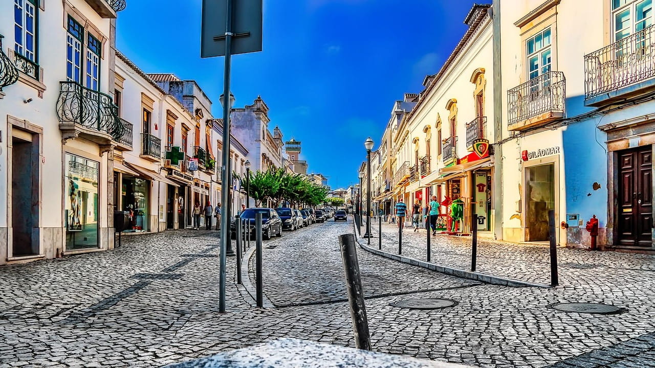 calles Tavira Portugal