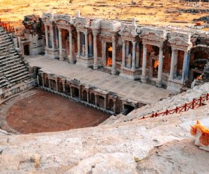 Teatro romano de Hierápolis en Pamukkale