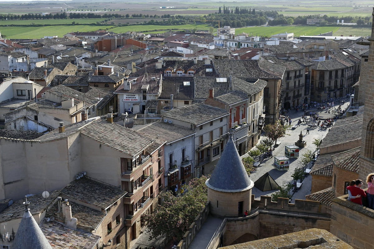 El casco histórico de Olite