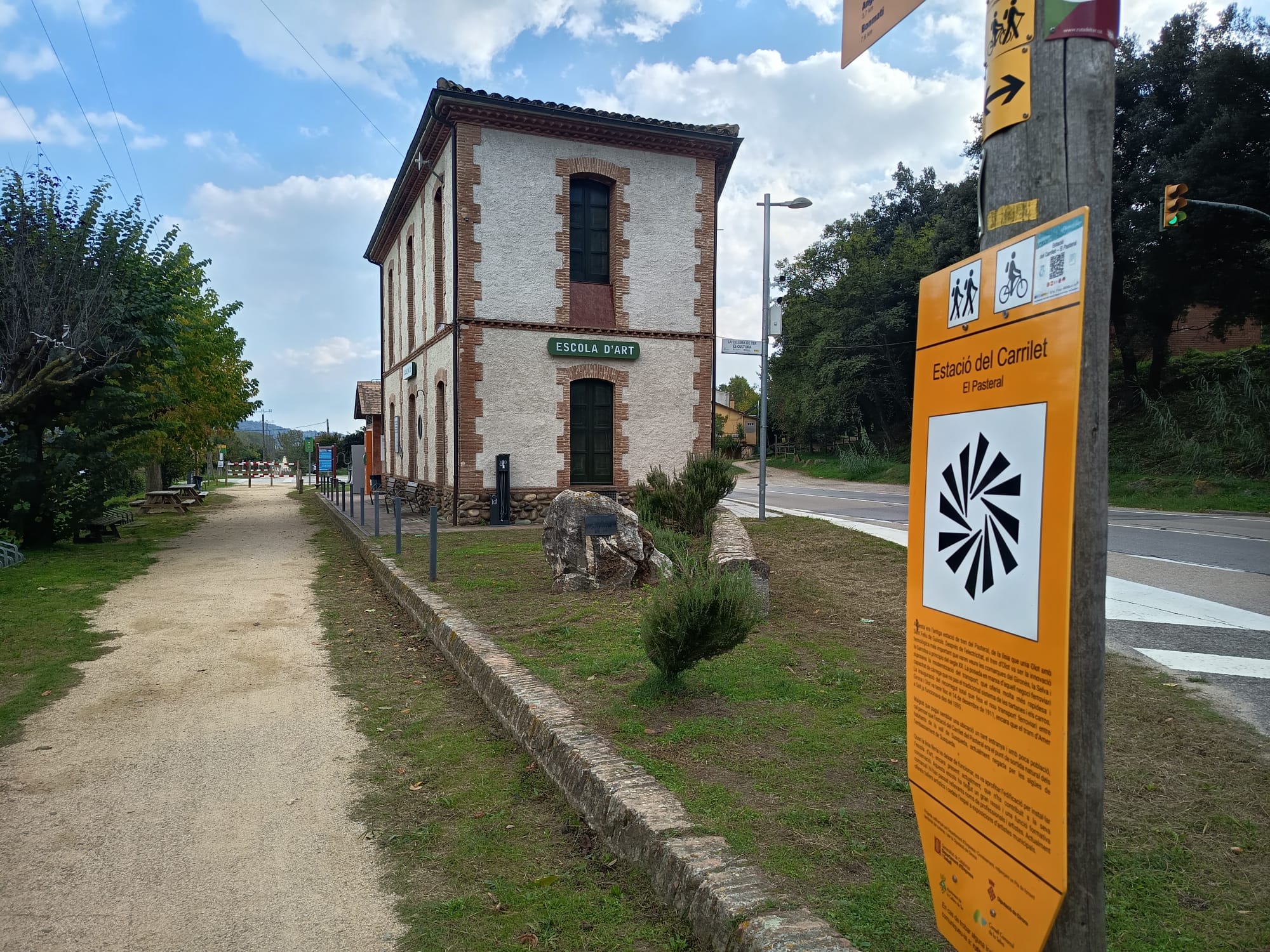 La antigua Estació del Carrilet de El Pasteral